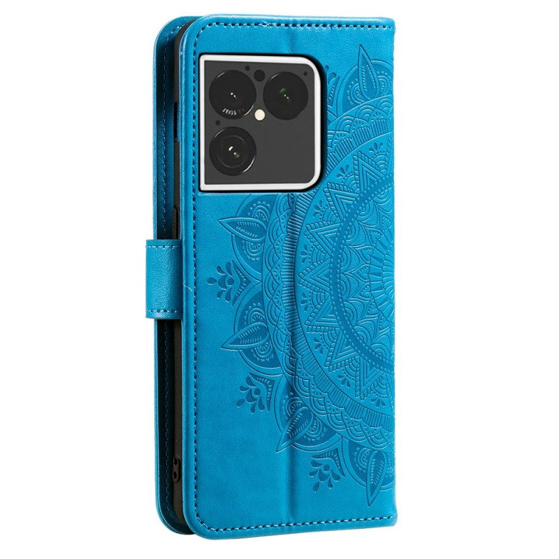 Lommebokdeksel med Stativ og Håndleddsstropp til Sony Xperia 1 VIII