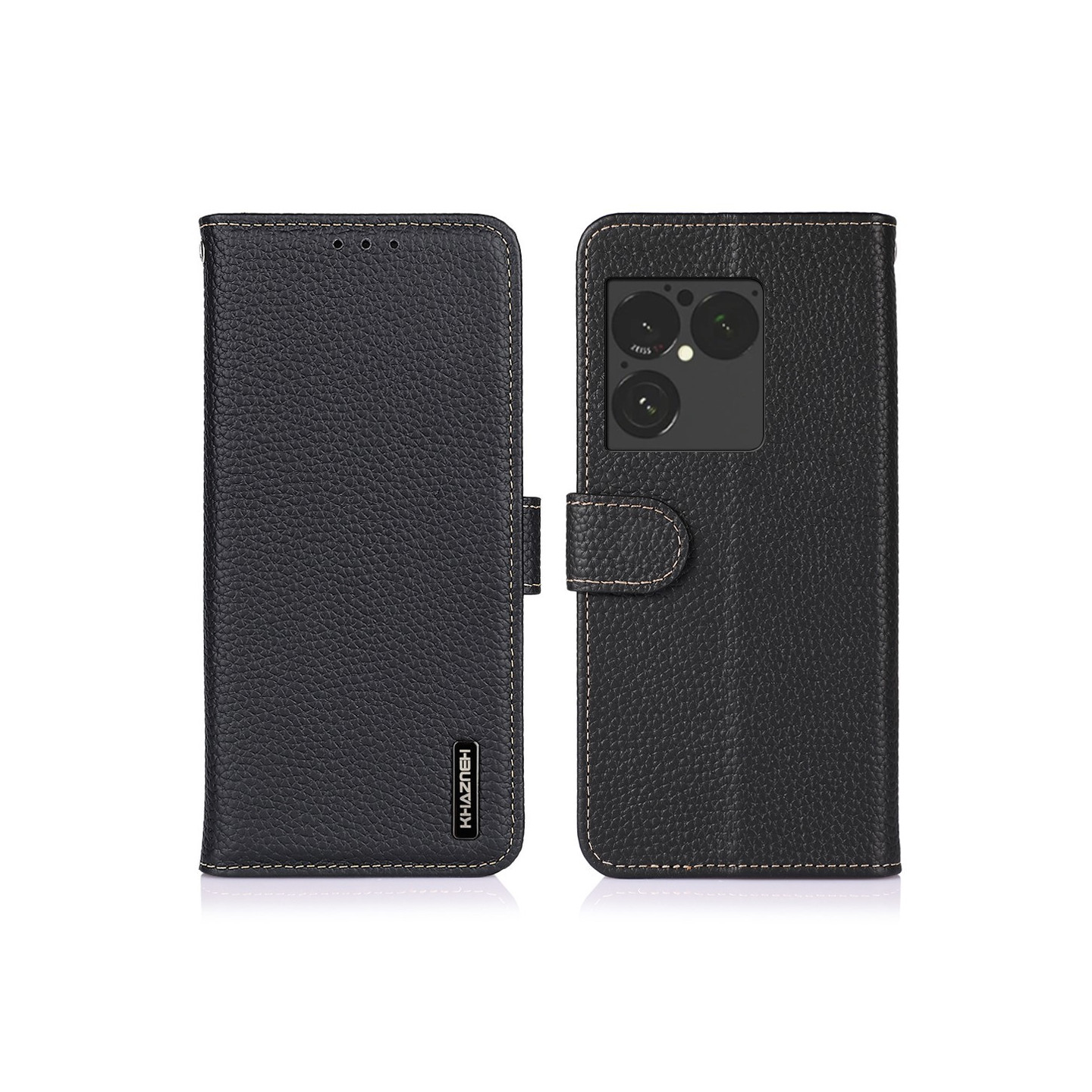 KHAZNEH Nahkainen Puhelinkuori Sony Xperia 1 VIII:lle
