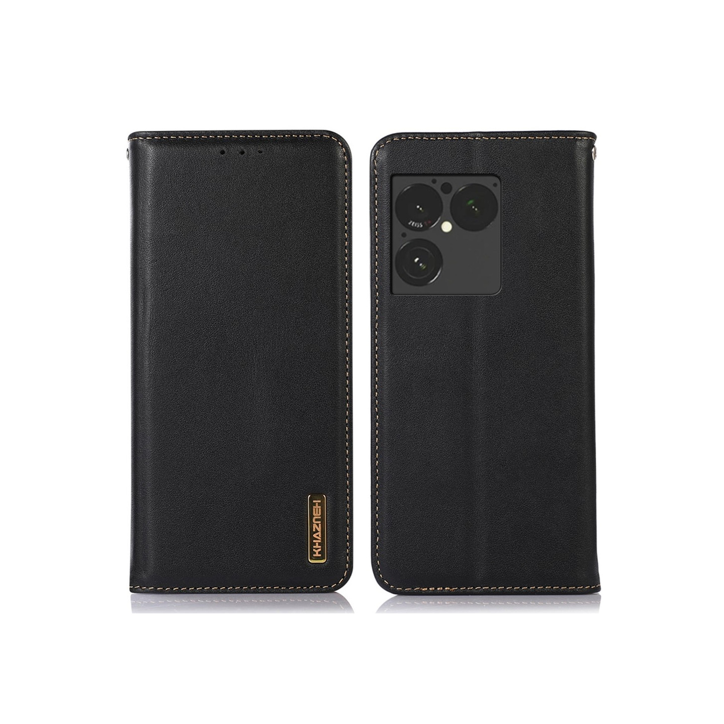 KHAZNEH Nahkainen Puhelinkuori Sony Xperia 1 VIII:lle