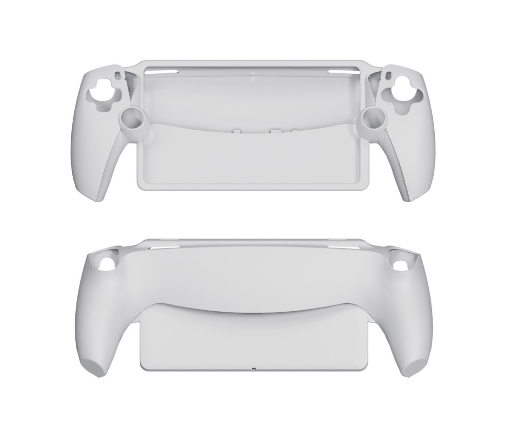 Silikon Skal Fodral för PS5 Portal Handheld Game Console Shockproof - Vit