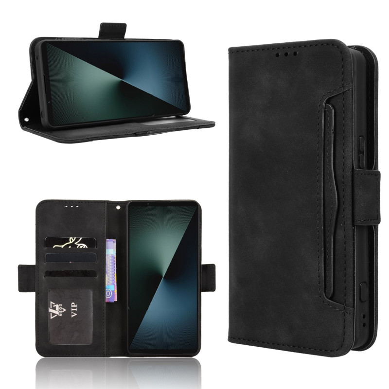 Phone Wallet Case with Card Slots for Sony Xperia 1 VIII