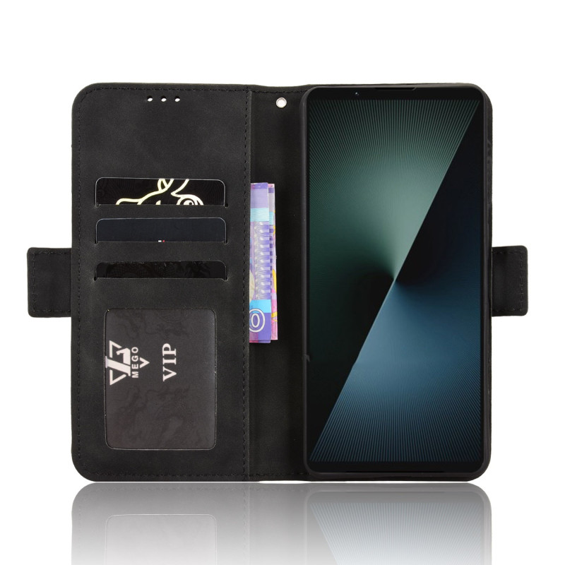 Phone Wallet Case with Card Slots for Sony Xperia 1 VIII
