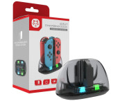 Laddare för kontroller kompatibla med Nintendo Switch Joy-Con Laddningsstation