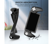 Silikon Skal Fodral för PS5 Portal Handheld Game Console Shockproof - Svart