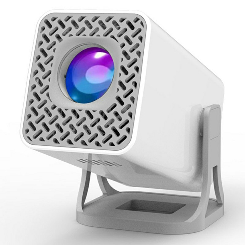 Videoprojektor til hjemmebiograf – Indbygget 720p HD, 5G Wi-Fi, trådløs skærmdeling