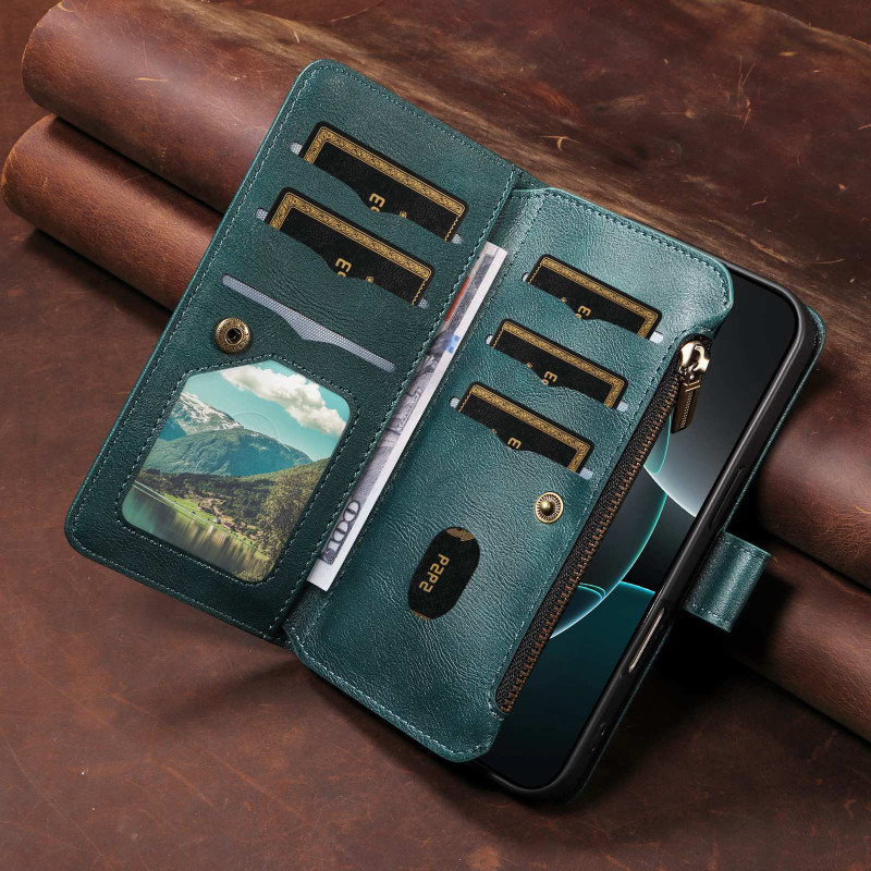 Mandala Embossed Phone Wallet Case with Wrist Strap for Sony Xperia 1 VIII