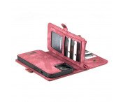 CASEME iPhone 12 Mini Retro plånboksfodral - Röd