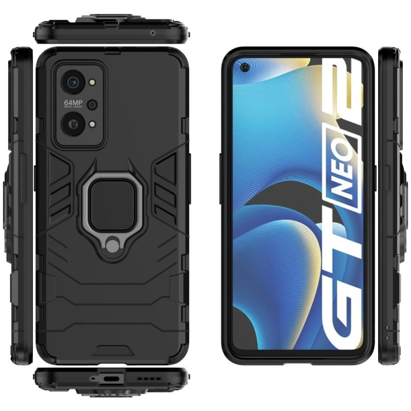 Realme GT Neo 2 Finger Ring Kickstand Hybrid Case