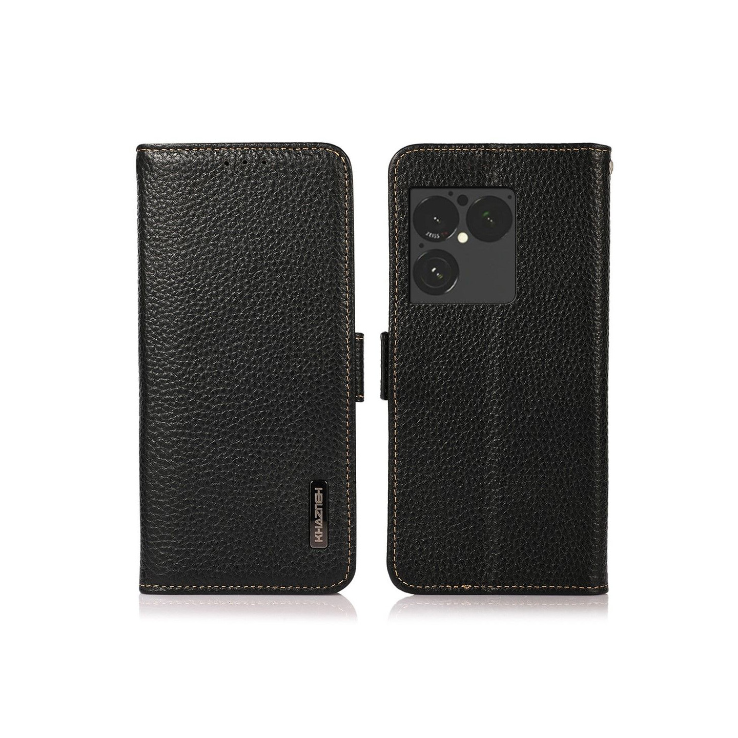 KHAZNEH Nahkainen Lompakkokotelo Sony Xperia 1 VIII:lle