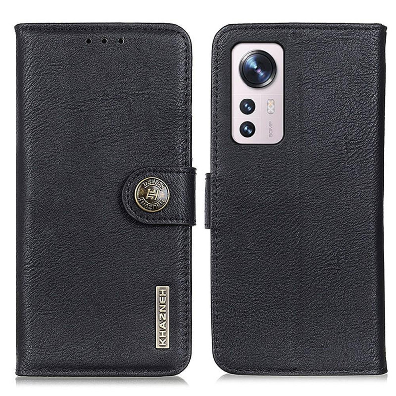 KHAZNEH Xiaomi 12 Pro Lommebok - cover - Sort