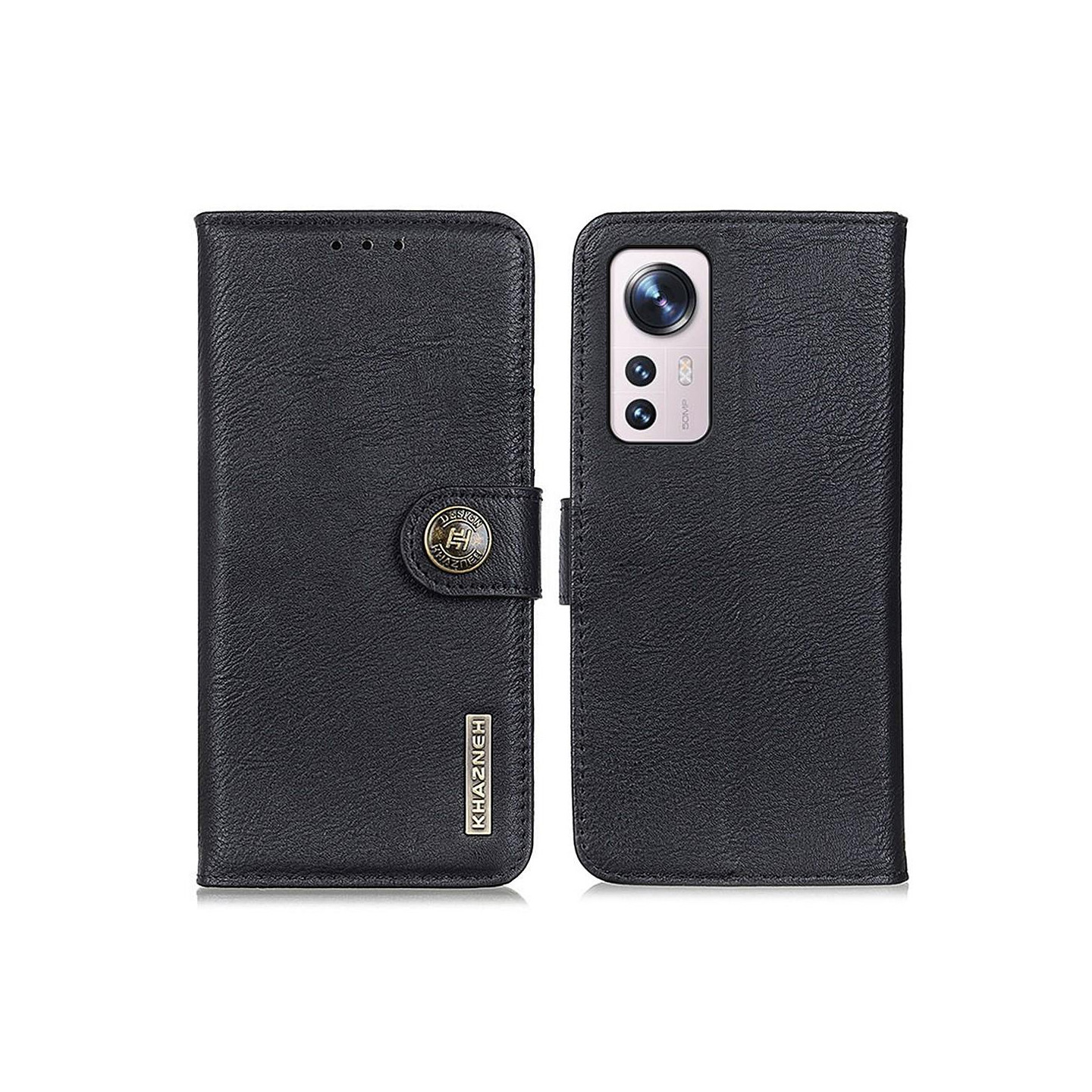 KHAZNEH Wallet Stand Suojakuori Xiaomi 12 Pro