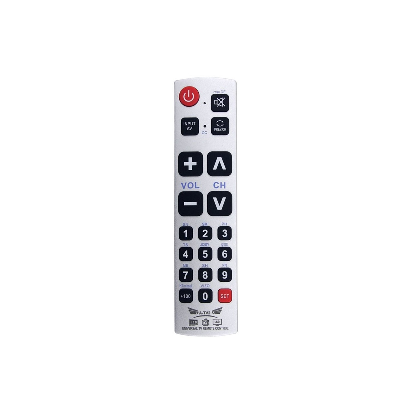 Universal-fjernbetjening til TV – Philips / Panasonic / Samsung / LG / Sharp