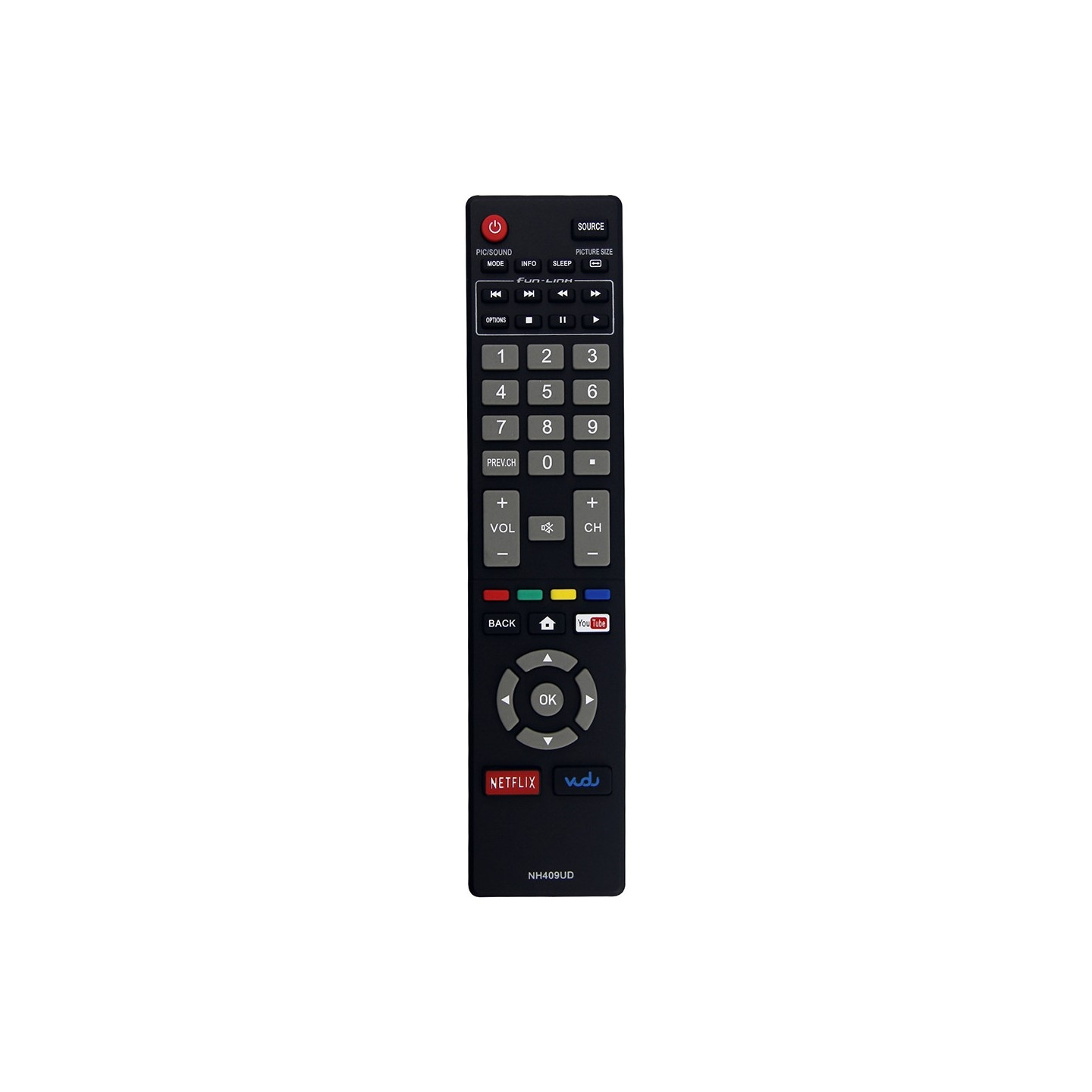 Replacement TV Remote Control NH409UD for MAGNAVOX TV
