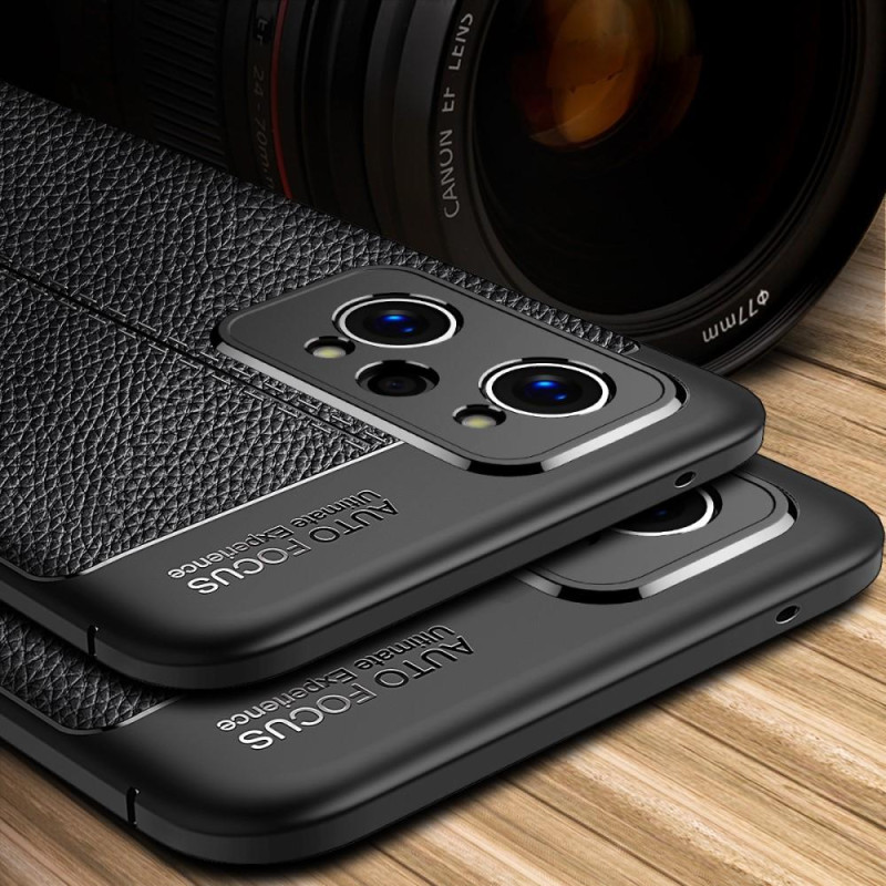 Realme GT Neo2 TPU - cover Litchi Texture - Sort