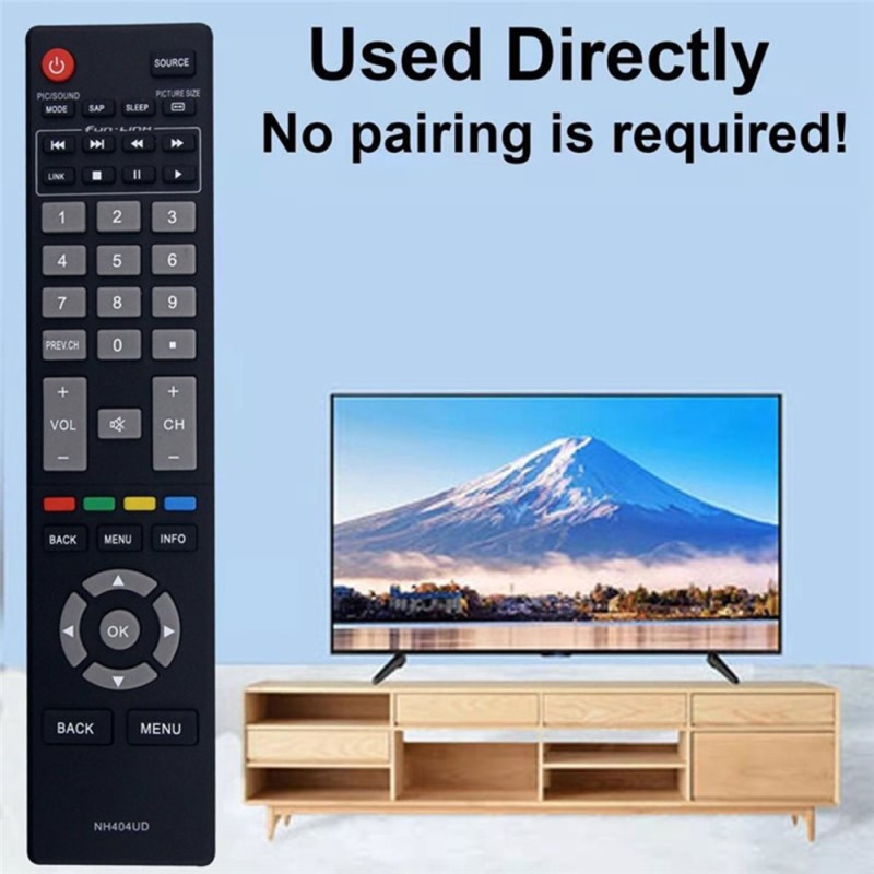 Erstatning fjernbetjening NH404UD til MAGNAVOX-tv