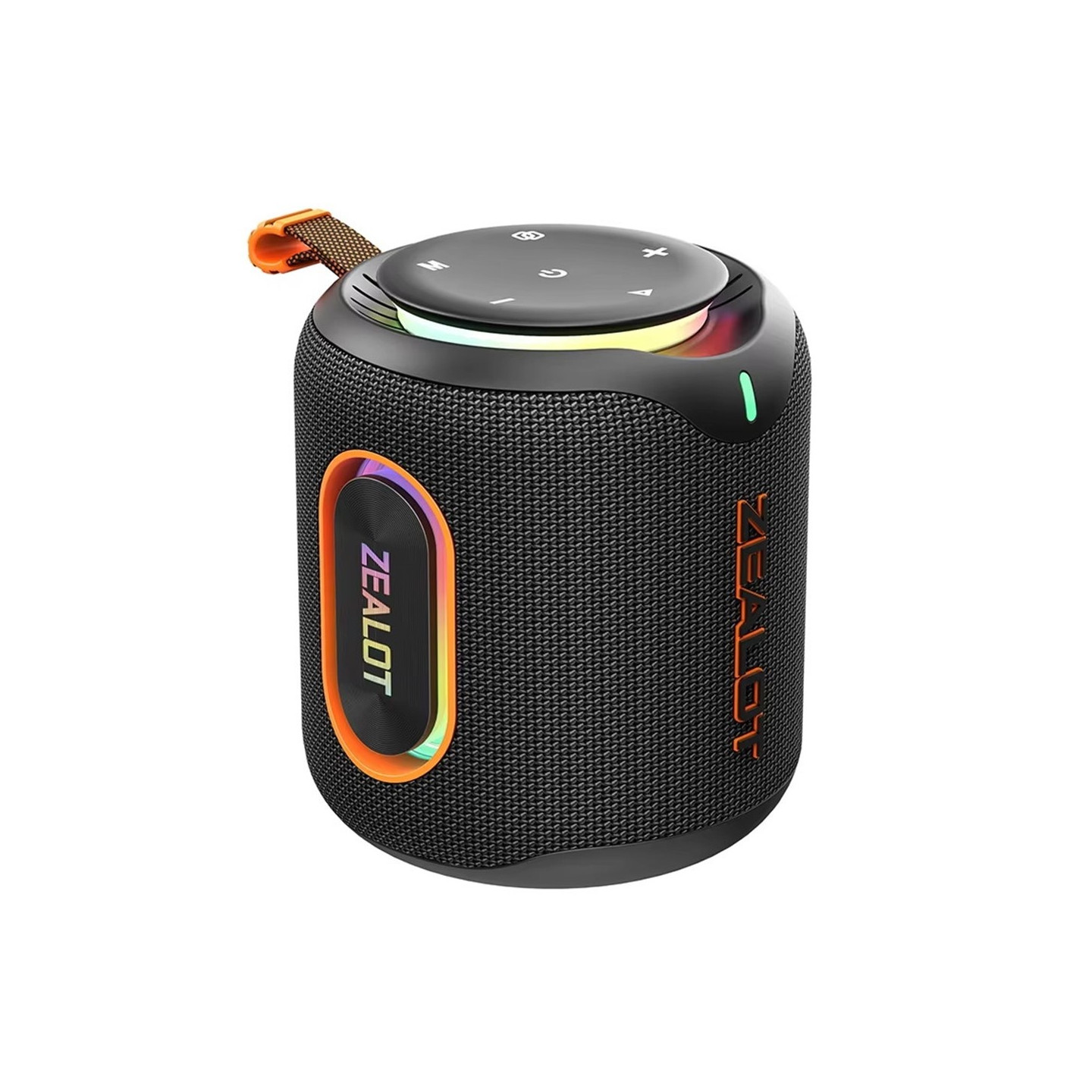 ZEALOT 30W Bluetooth 5.4-højttaler, IPX6-vandtæt, RGB-belysning, 6000 mAh
