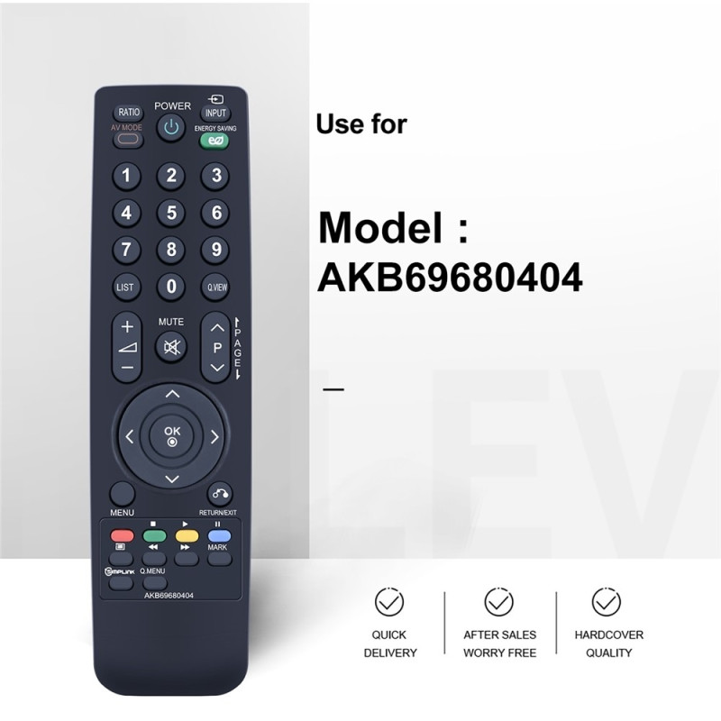 TV fjernbetjening Erstatning for AKB69680404 Til LG TV
