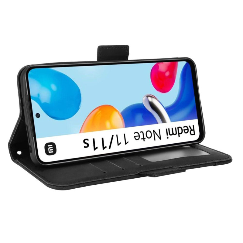 Lommebok - deksel til Xiaomi Redmi Note 11 - Svart