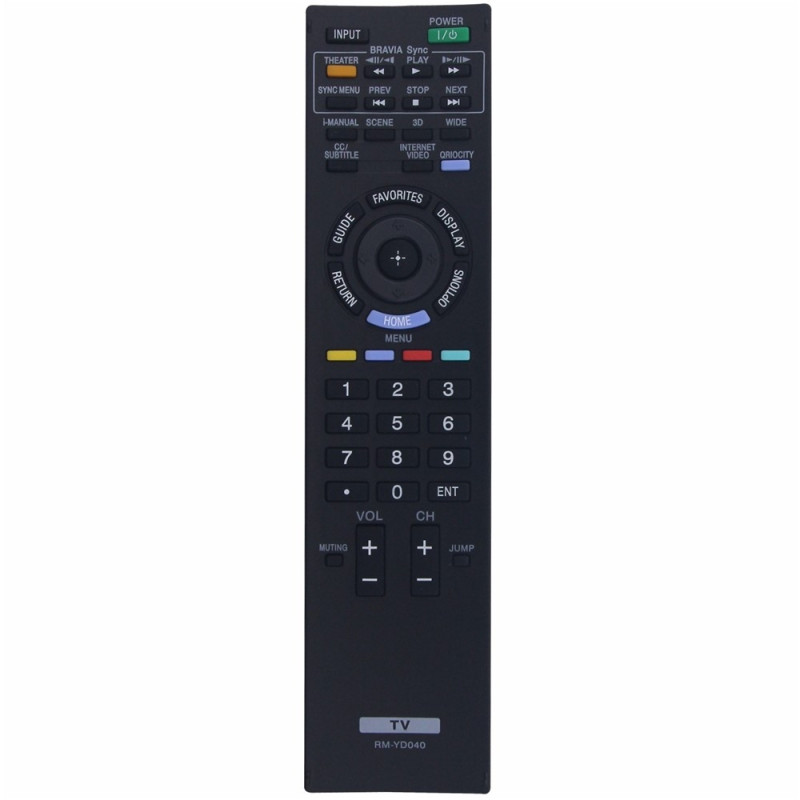 Udskiftning af fjernbetjening til RM-YD040 til Sony TV