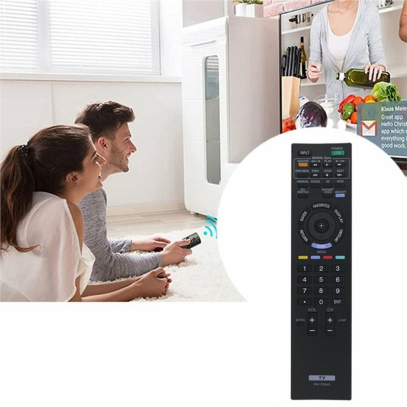 Udskiftning af fjernbetjening til RM-YD040 til Sony TV