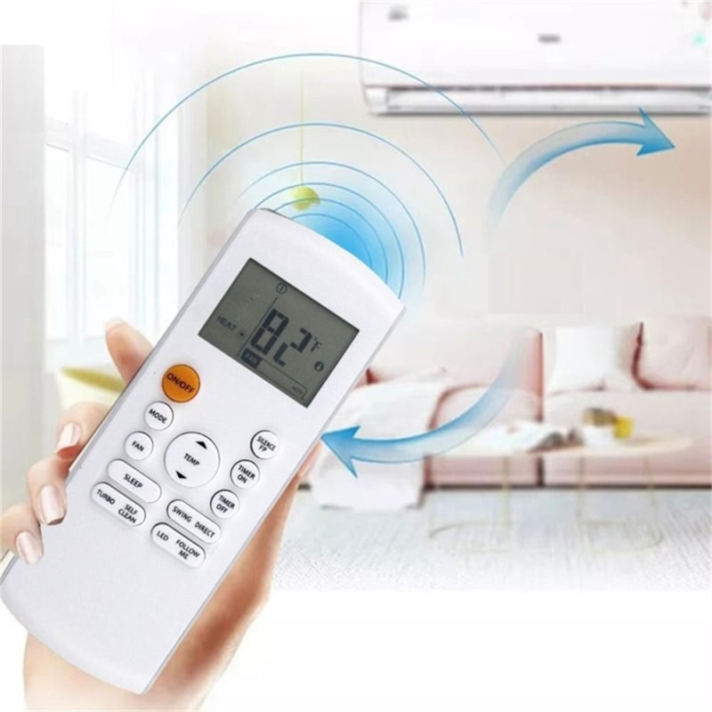 Remote Control Replacement for RG57A6 / BGEFU1 for Midea Air Conditioner