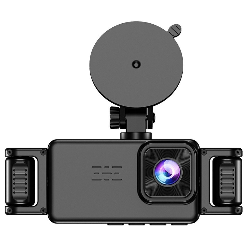 5-kanals 2K WiFi-dashbordkamera – 360-graders panoramisk bilkamera