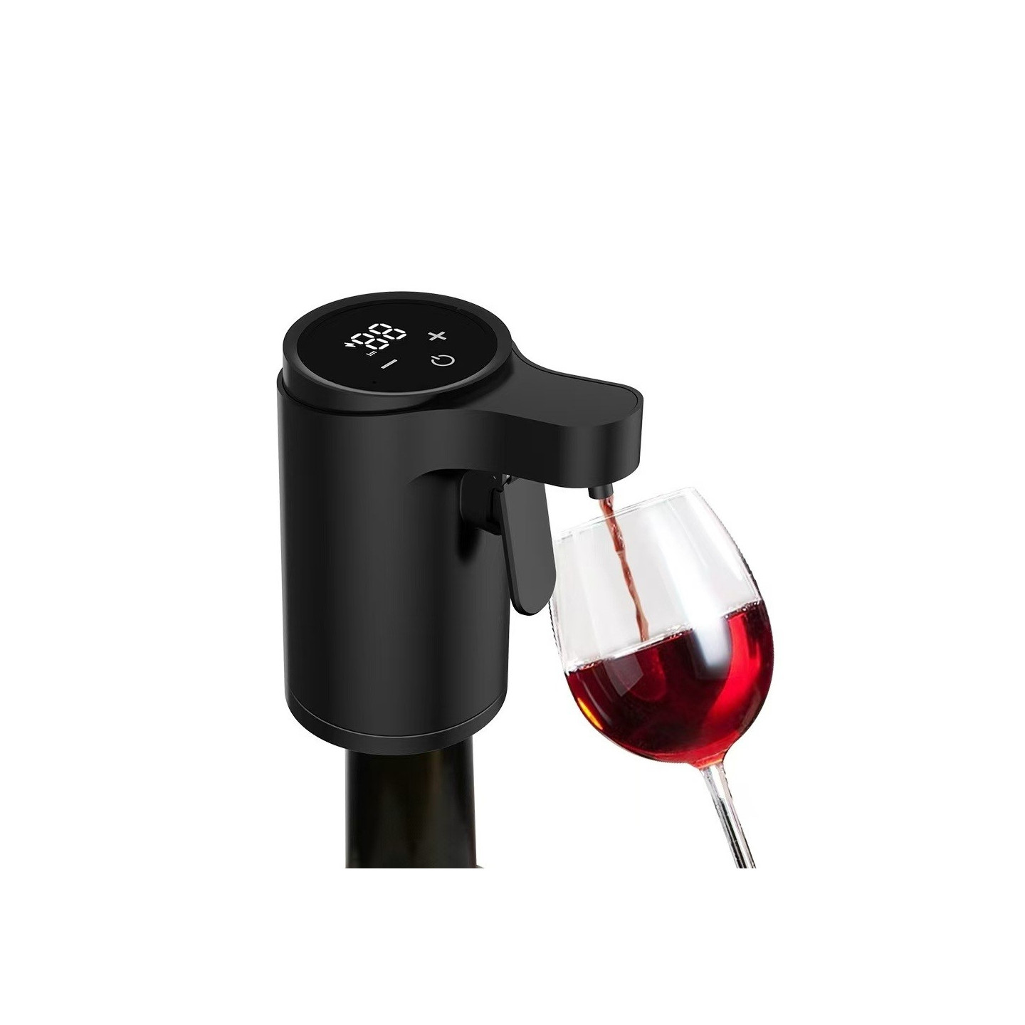 Elektrisk dispenser Smart vindispenser med touchskærm til rødvin og whisky – præcis dosering