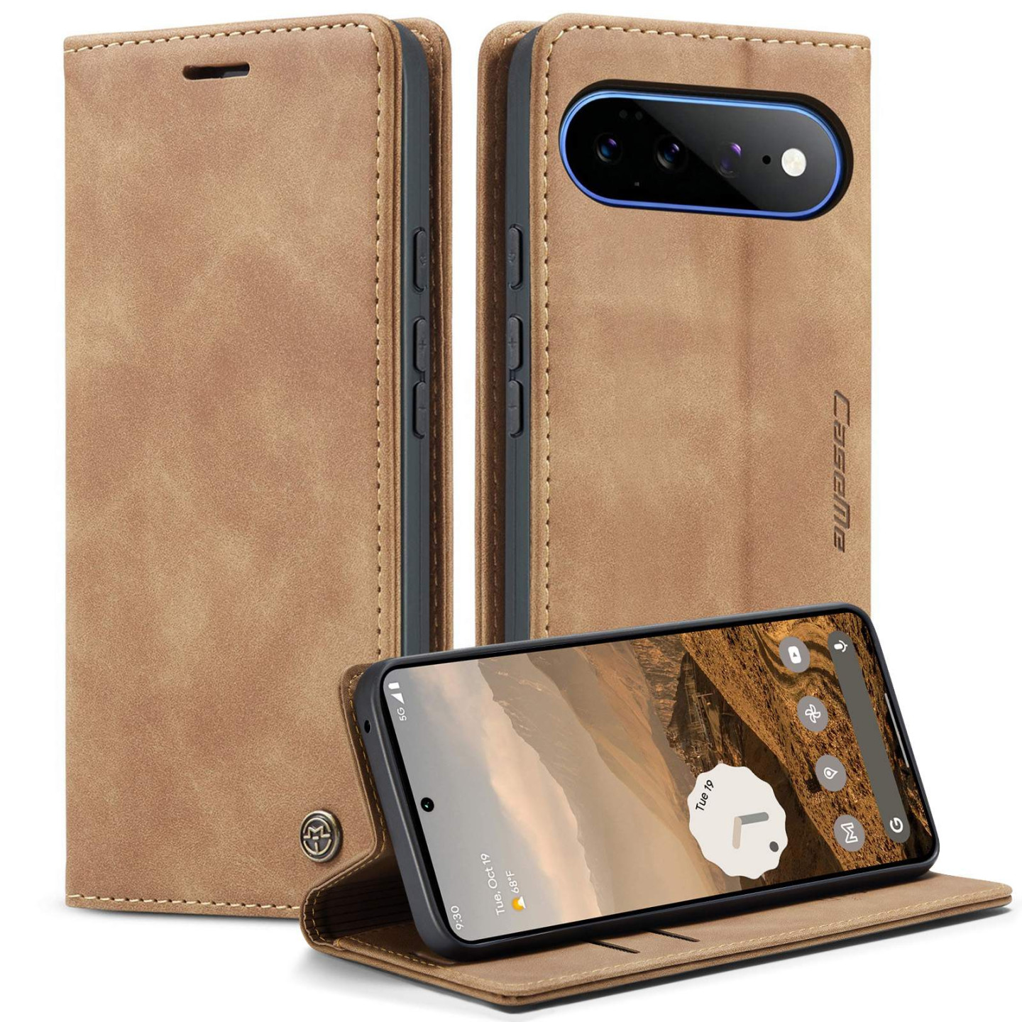 CASEME Lommebokdeksel med Stativ til Google Pixel 11 Pro XL