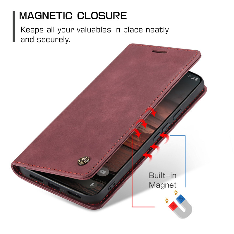 CASEME Phone Wallet Case with Stand for Google Pixel 11 Pro XL