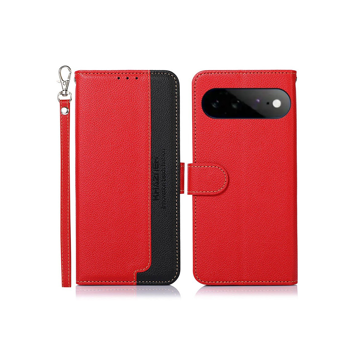 KHAZNEH Phone Wallet Case with Strap for Google Pixel 11 Pro XL