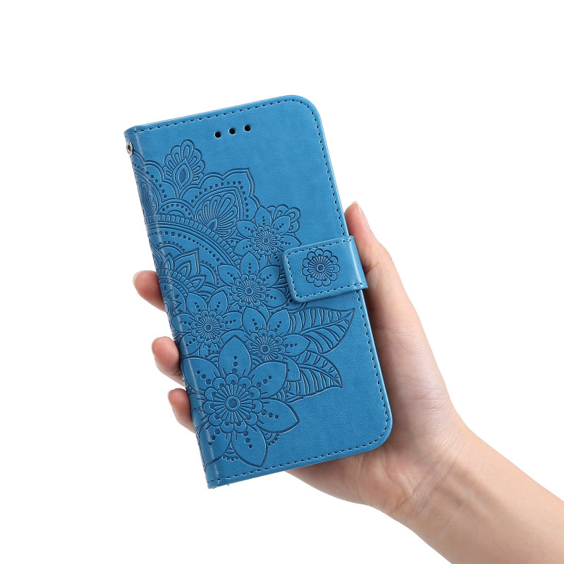 Floral Pattern Phone Wallet Case with Stand for Google Pixel 11 Pro XL