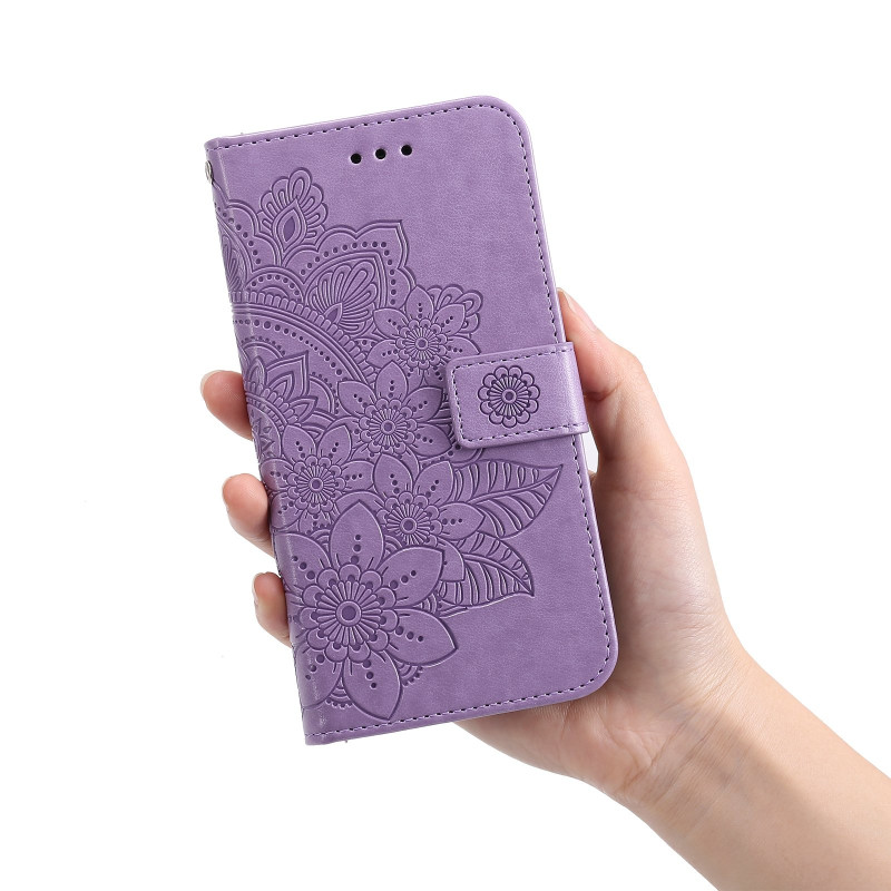 Floral Pattern Phone Wallet Case with Stand for Google Pixel 11 Pro XL