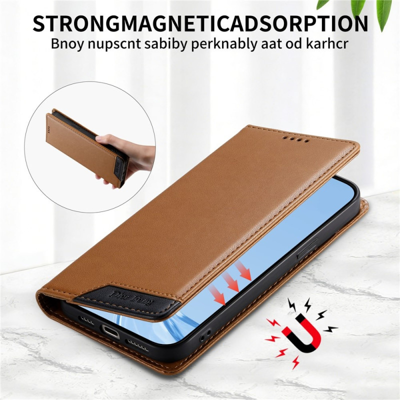 DIERFENG Phone Wallet Case with Corner Logo for Google Pixel 11 Pro XL