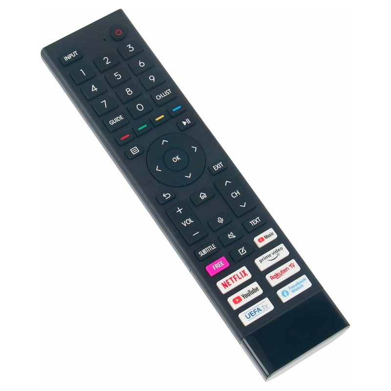 Remote Control Replacement ERF3B80H For Hisense TV (Does not support voice function)
