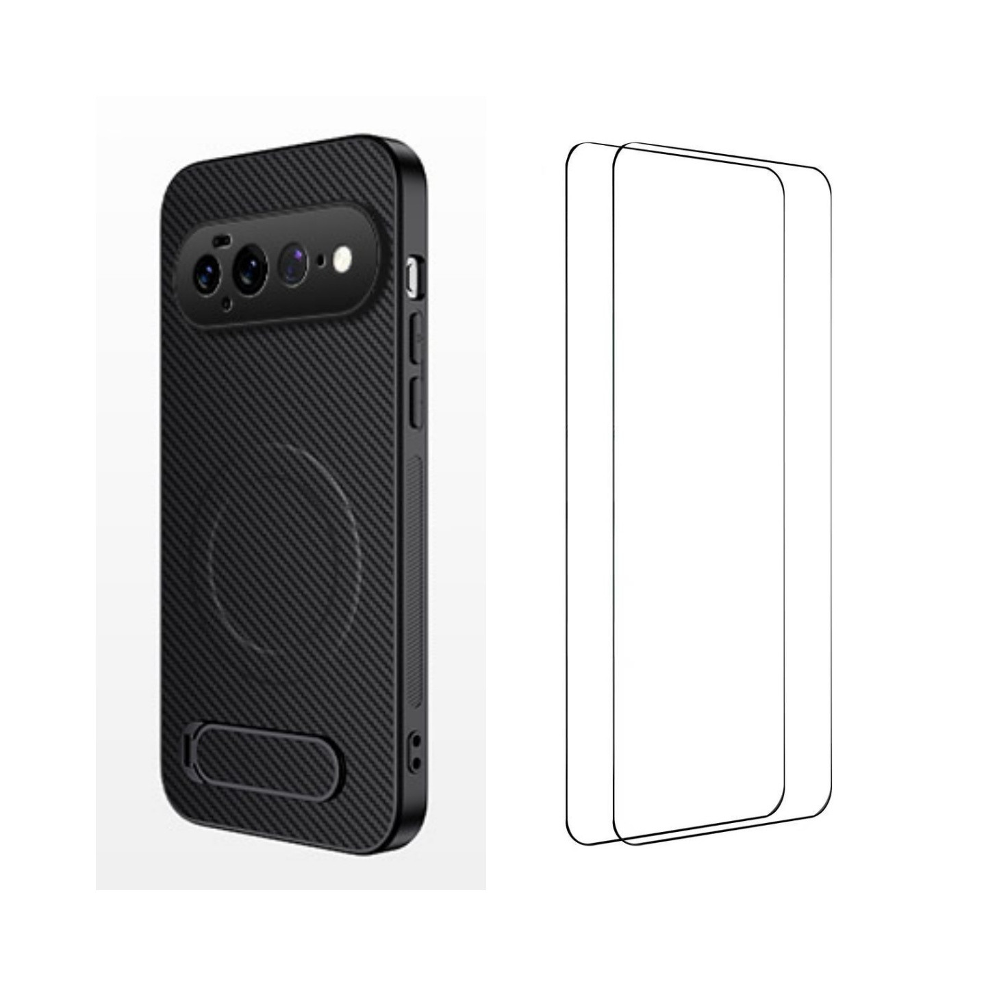 WANLONFENG Puhelinkotelo näytönsuojalla Google Pixel 11 Pro XL:lle