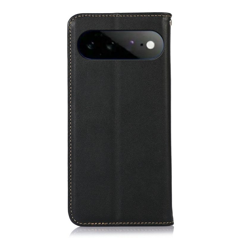 KHAZNEH Telefoncover i ægte læder med Nappa-tekstur og pung til Google Pixel 11 Pro XL