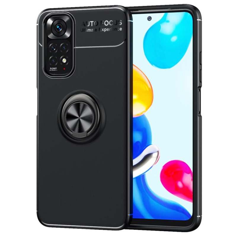 Xiaomi Redmi Note 11/11S deksel med fingerring og innebygd plate