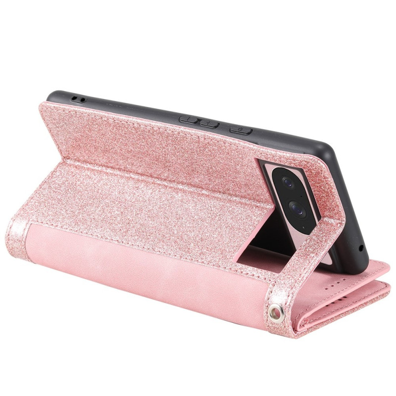 Phone Wallet Case with Wrist Strap for Google Pixel 11