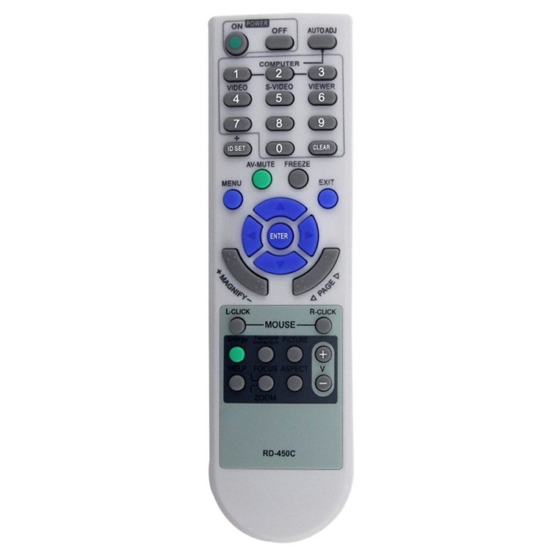 Fjernkontroll Erstatning RD-450C for NEC-projektor