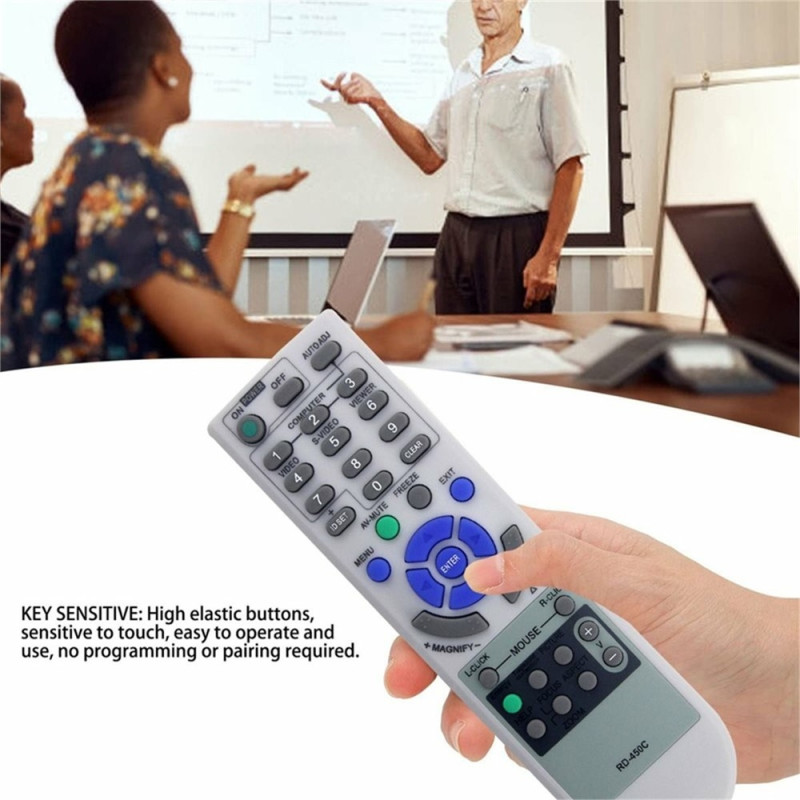 Replacement Remote Control RD-450C for NEC Projector