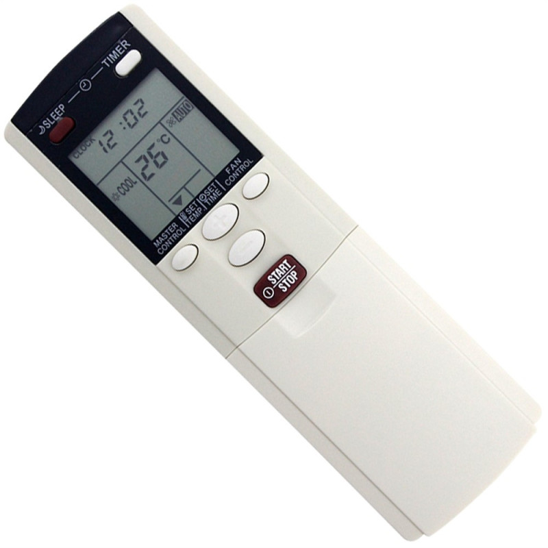 Fujitsu-ilmastointilaitteen AR-DL2-kaukosäätimen vaihto