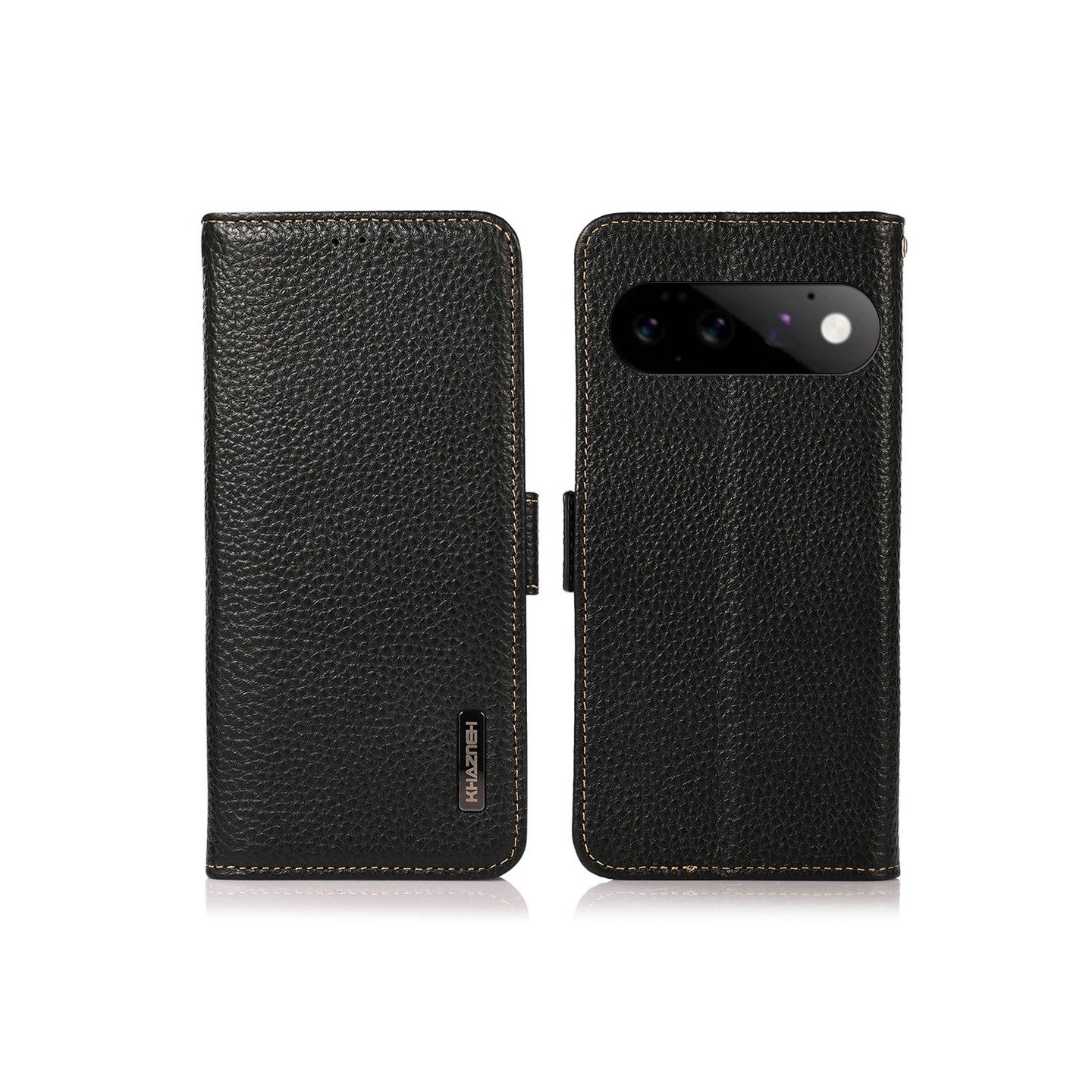 KHAZNEH Aitoa nahkaa oleva puhelimen lompakkokotelo Google Pixel 11 ja Pixel 11 Pro