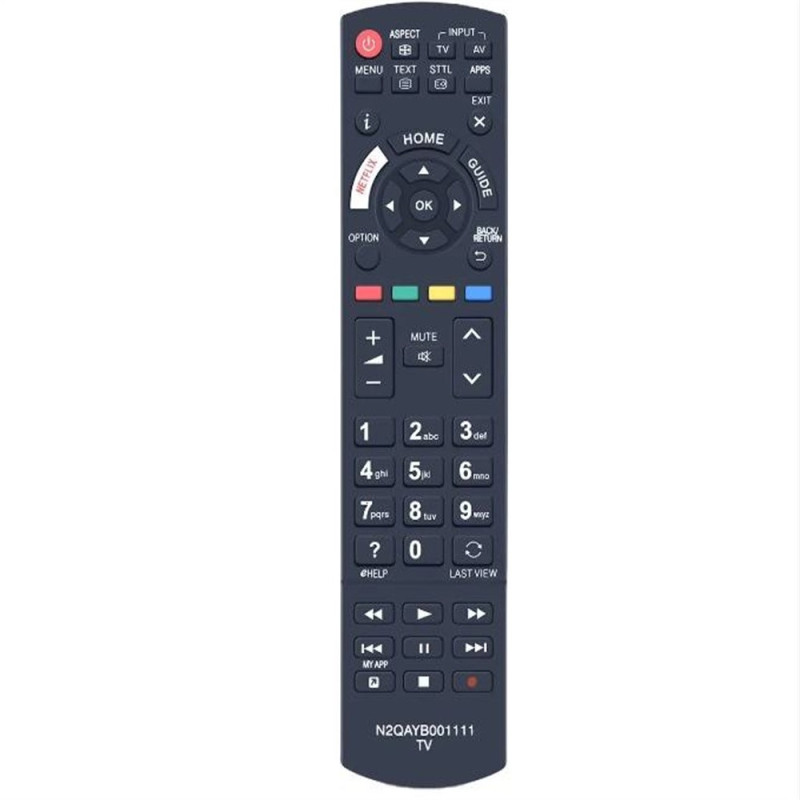 Udskiftning af fjernbetjening til N2QAYB00111 til Panasonic TV