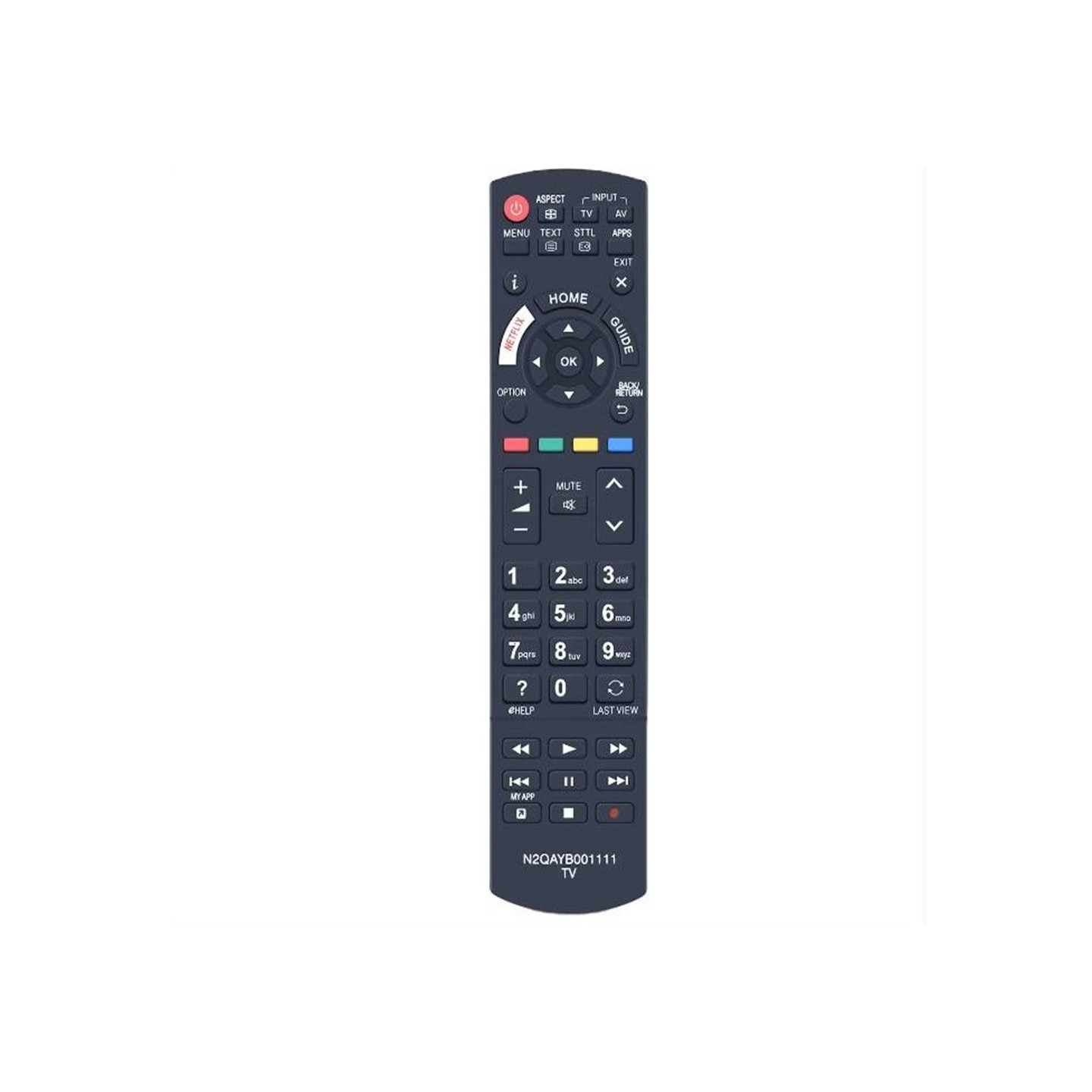 Fjernkontrollerstatning for N2QAYB00111 For Panasonic TV