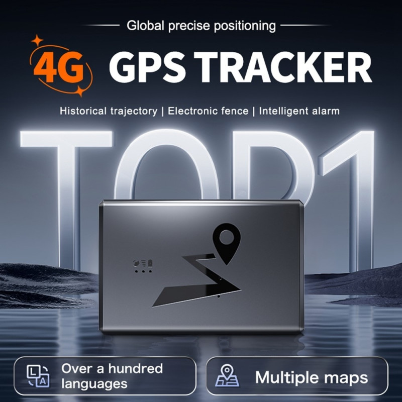 4G LTE GPS Tracker – 5500 mAh Battery, Magnetic Mount, Real-Time Vehicle Tracking