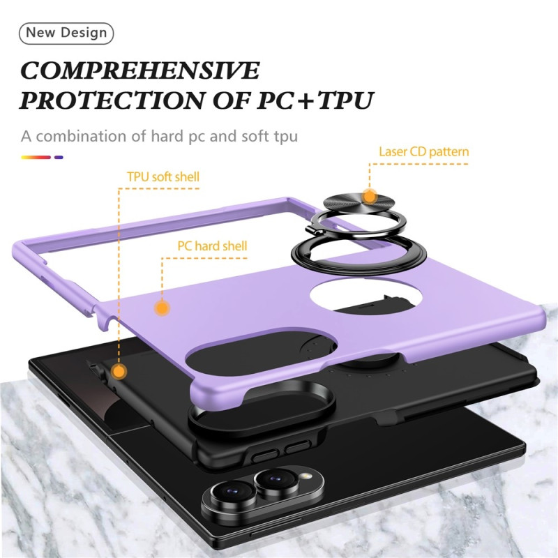 Hybridtelefondeksel med ringholder for Samsung Galaxy Z Fold8