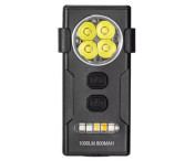 Magnetisk Nyckelring Ficklampa Arbetsljus 4-LED Flera färger Magnet Clips