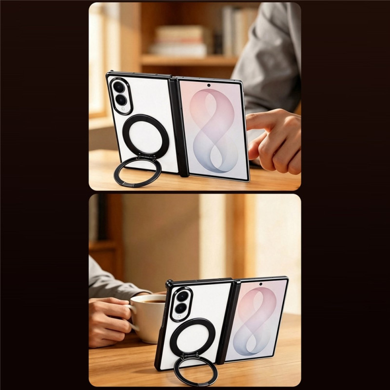 Magnetic Phone Case with Rotating Kickstand for Samsung Galaxy Z Fold8