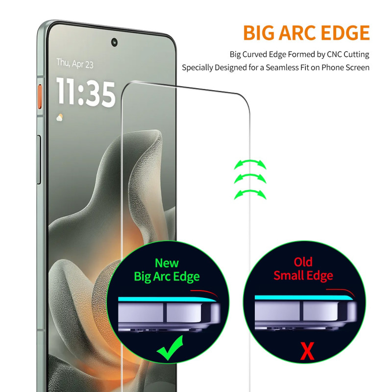 HAT PRINCE Skjermbeskyttelse til Motorola Moto G37 Power 5G/ Moto G47 5G/ Moto G37 5G