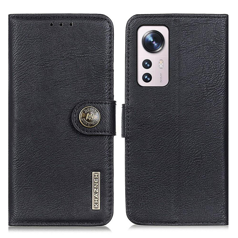 KHAZNEH Xiaomi 12 Lommebok - deksel - Svart